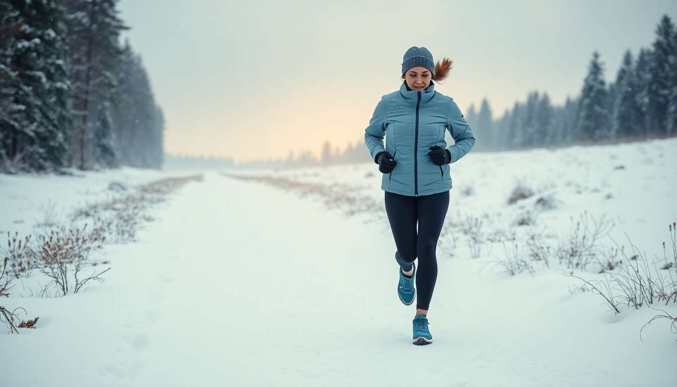 Vêtements thermiques pour courir en hiver