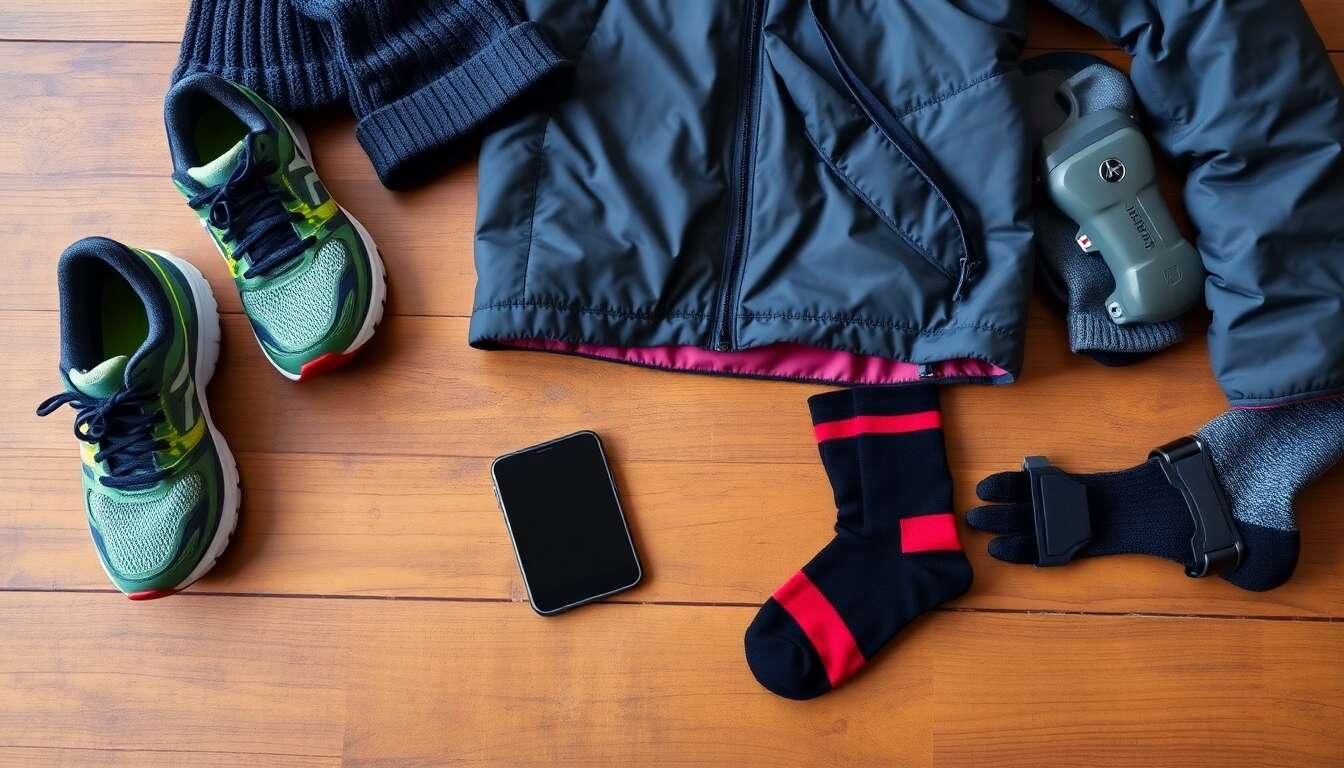 Accessoires indispensables pour coureurs hivernaux
