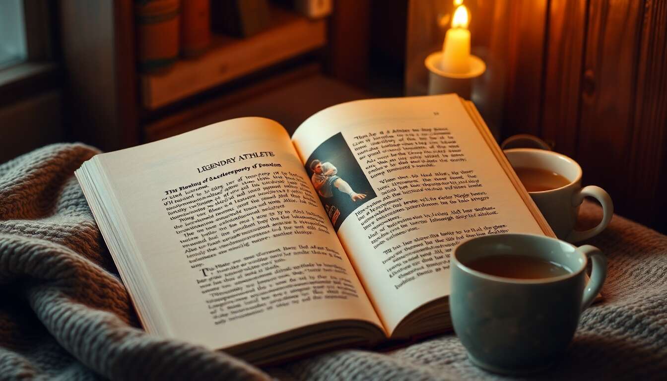 Choisir une autobiographie inspirante d'un athlète légendaire