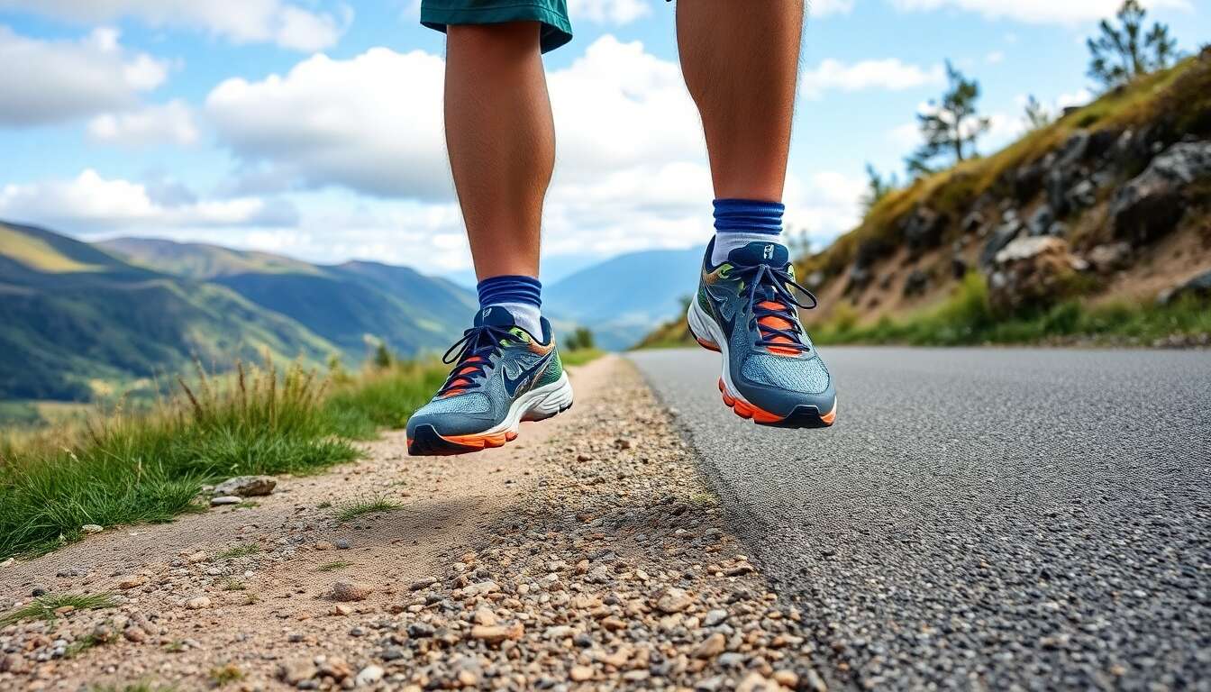 Comparatif : chaussures de trail vs route