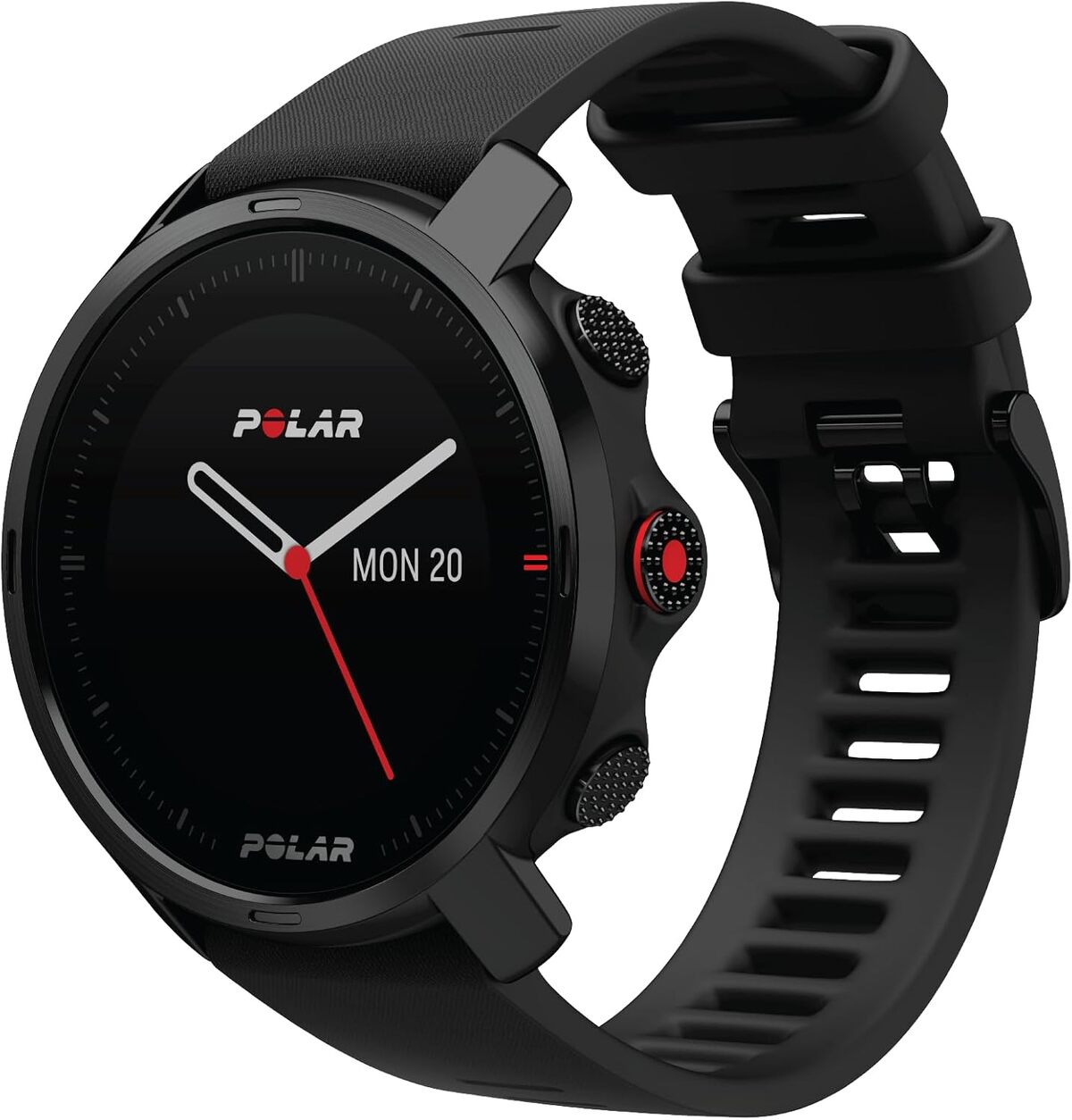 Test de la montre outdoor Polar Mixte, noir, m/L