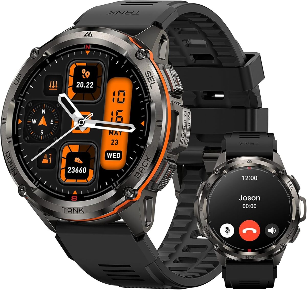 Test : kospet Tank T3 Ultra, montre connectée GPS robuste et performante