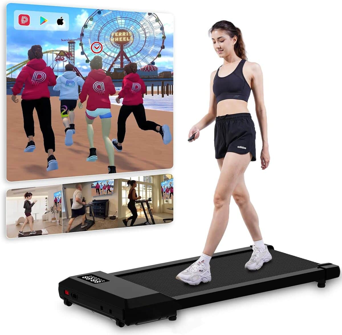 Test du tapis de course DeerRun Raceable : contrôle APP et formations intégrées