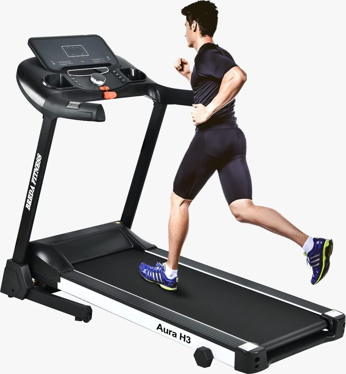 Test : breda fitness Aura H3, tapis de course pliant puissant