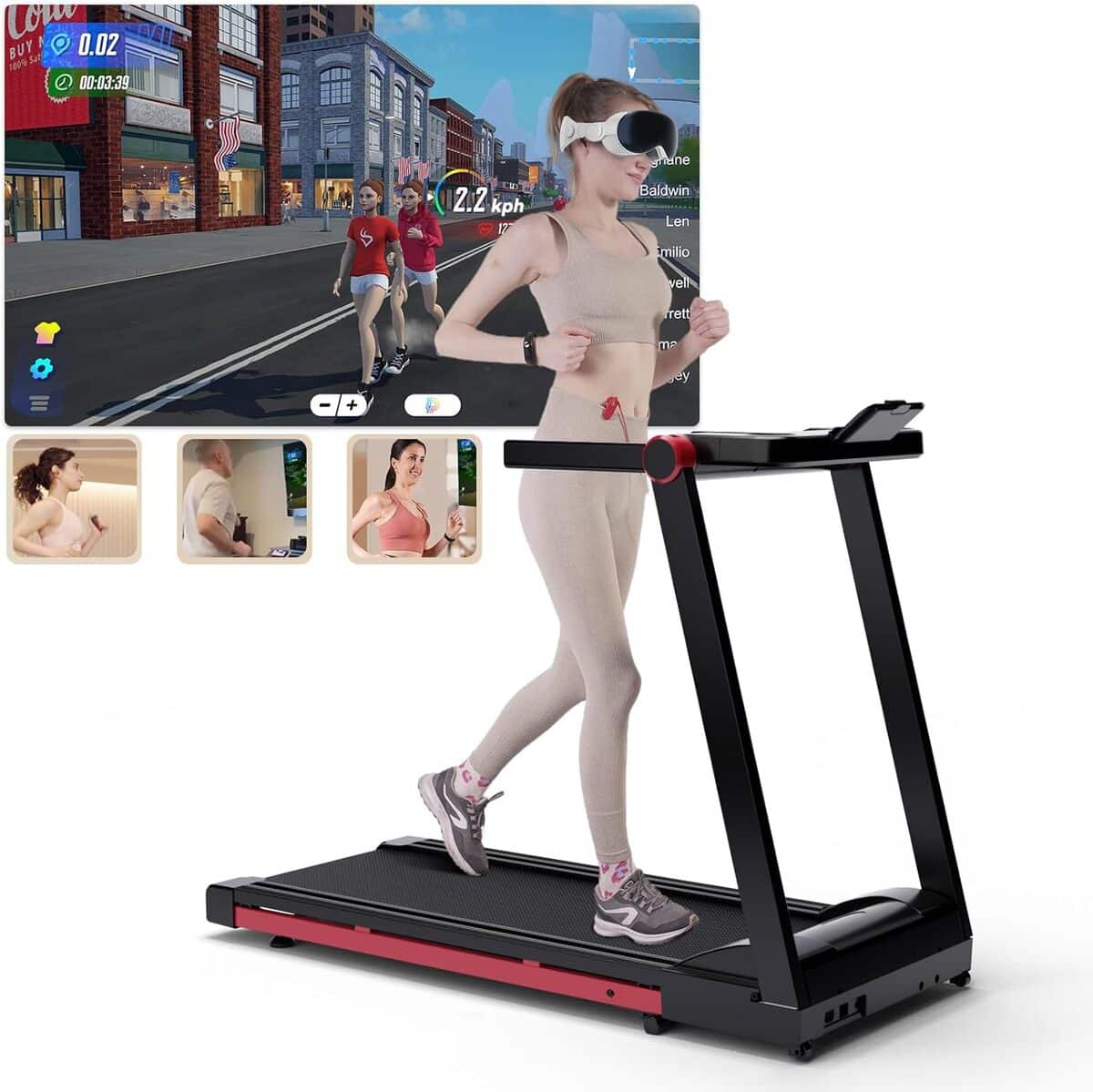 Test DeerRun tapis de course pliable 2573W