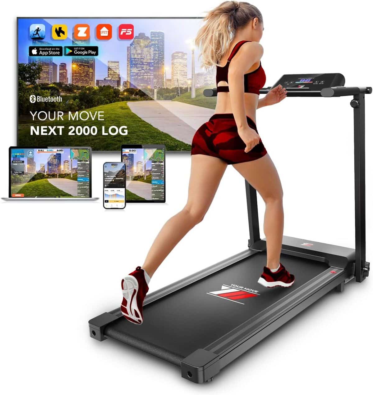 Test du tapis de course électrique pliable YM Next 2025 et son cadre renforcé