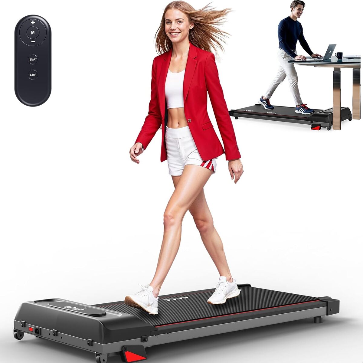 Test du tapis de course incliné CharonFit P100 1-6km/h