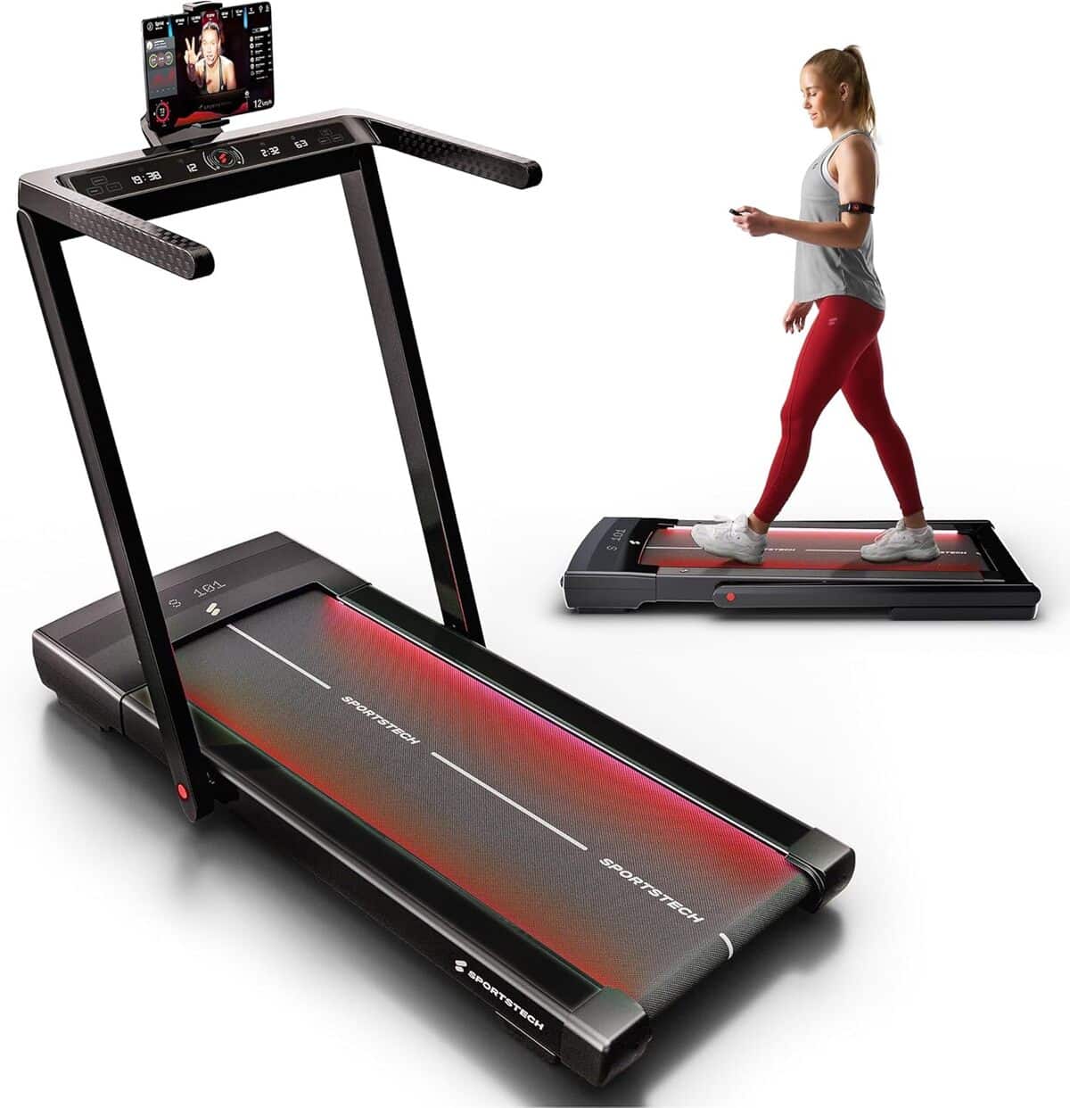 Test du tapis de course pliable Sportstech sTread Fold
