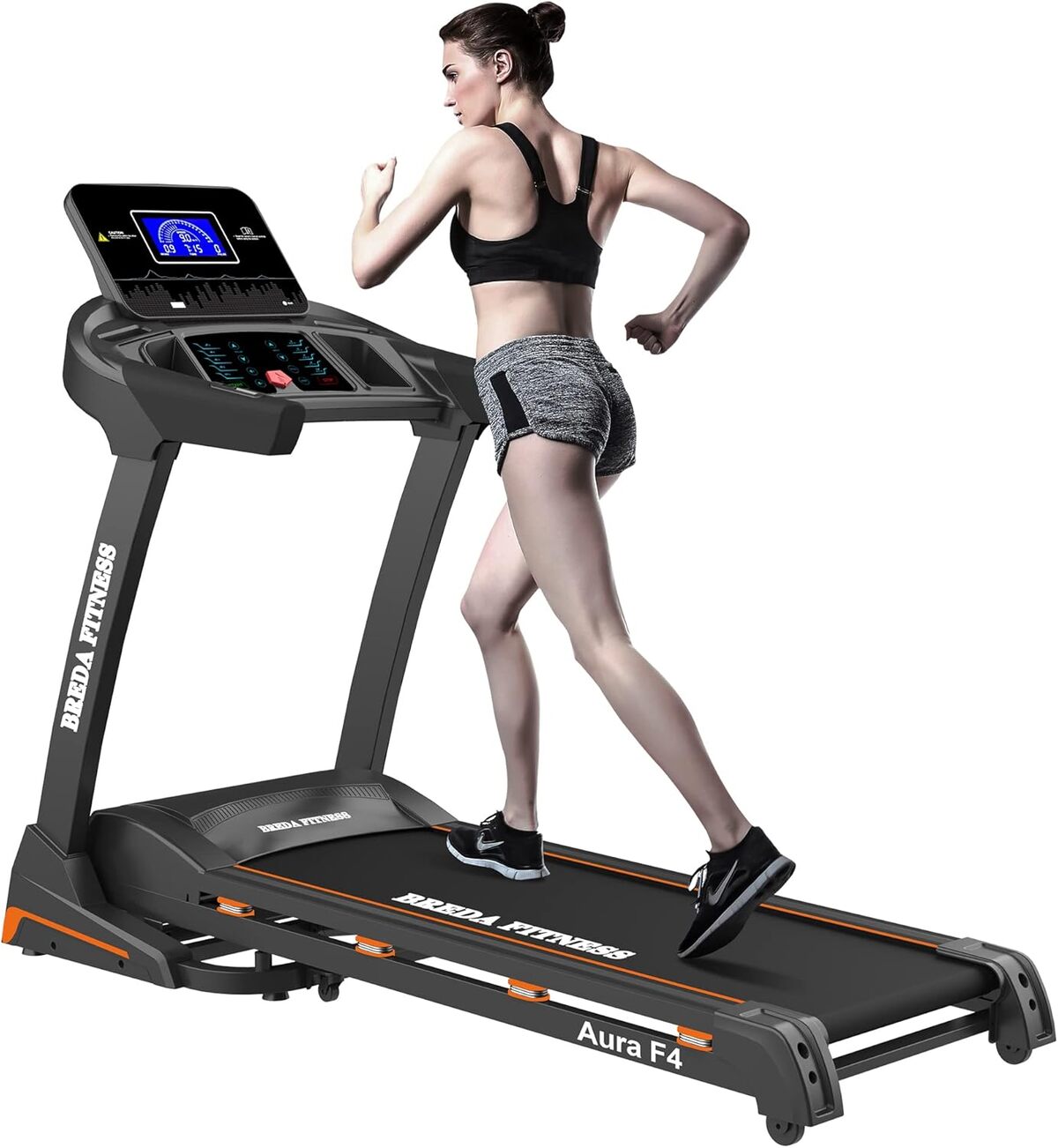 Test du tapis roulant Breda Fitness Aura F4 : puissant et pliable