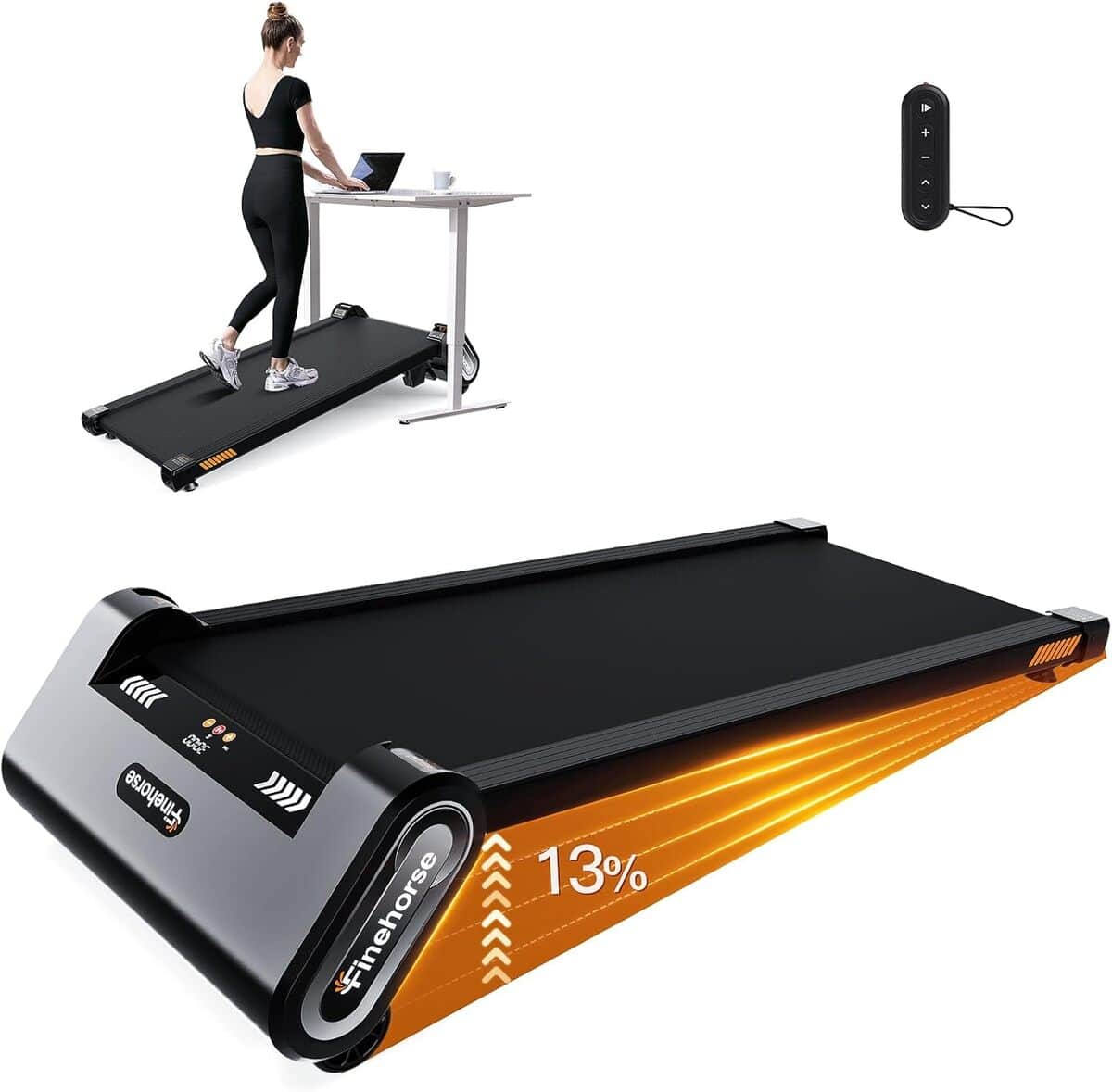 Test : tapis de course FineHorse Up Pad sous le bureau 2, 5 HP
