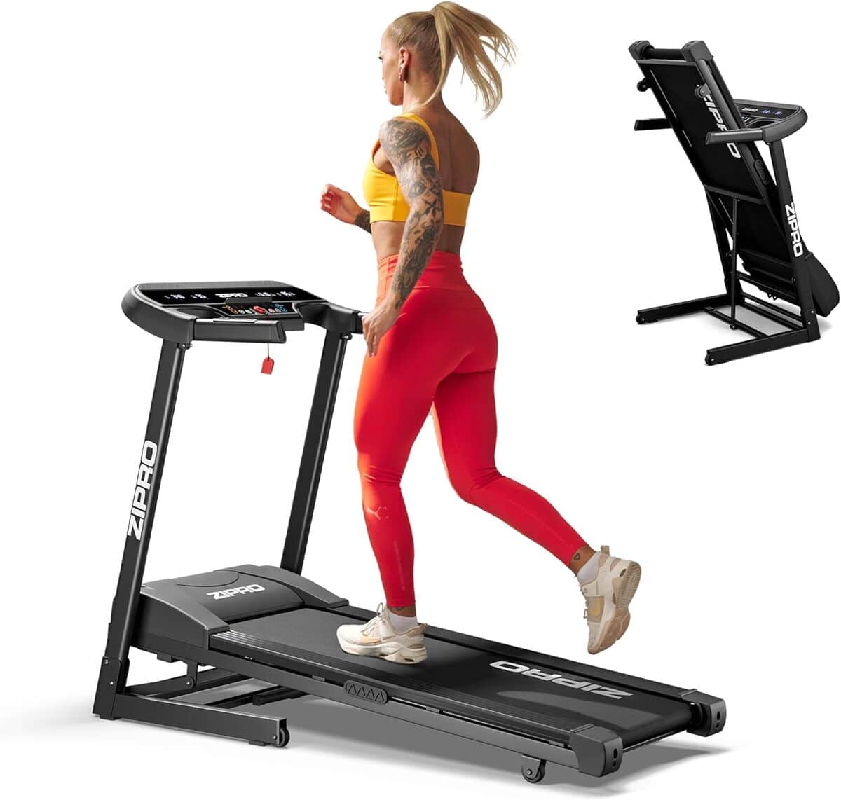 Test : tapis de course pliable Zipro Pulse