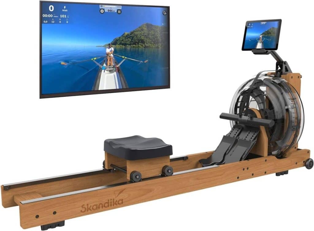 Test du rameur Skandika Lykke : efficacité et design en bois