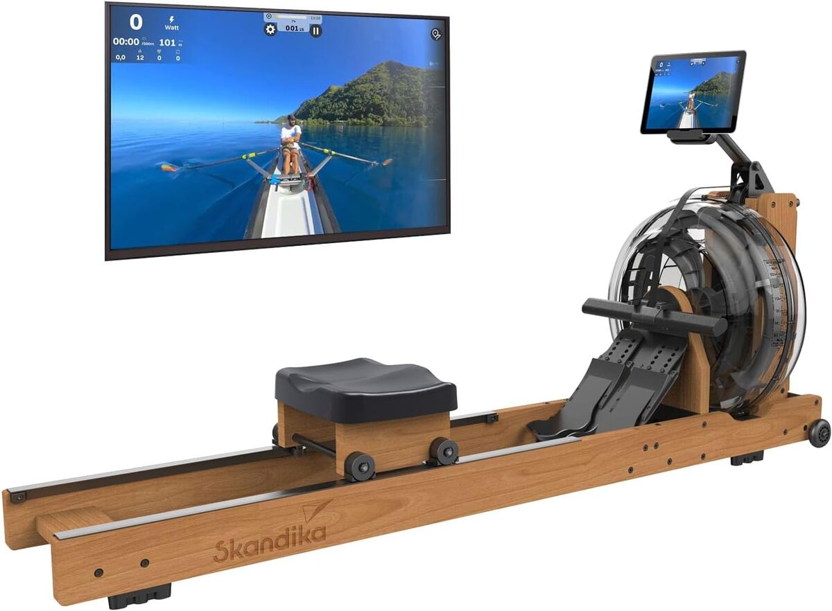 Test du rameur Skandika Lykke : efficacité et design en bois