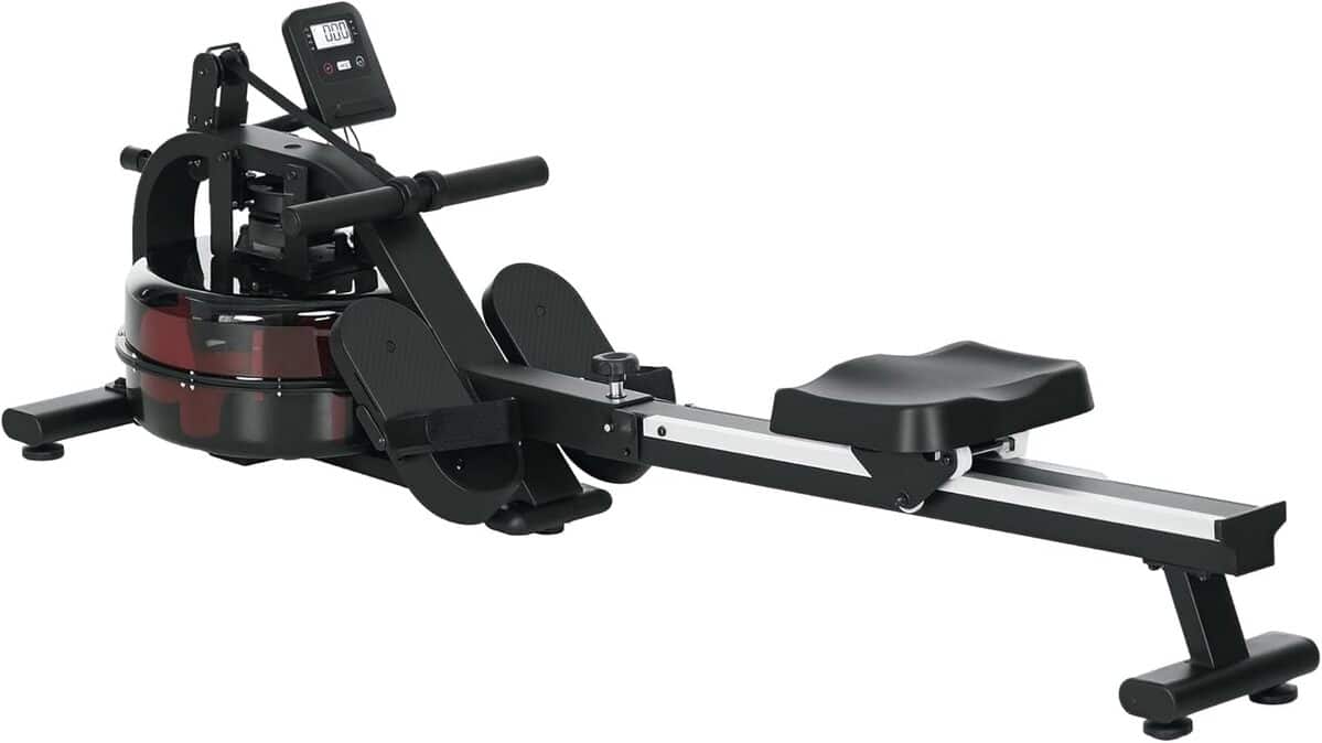 Test du rameur SPORTNOW pliable : écran LCD et 6 résistances