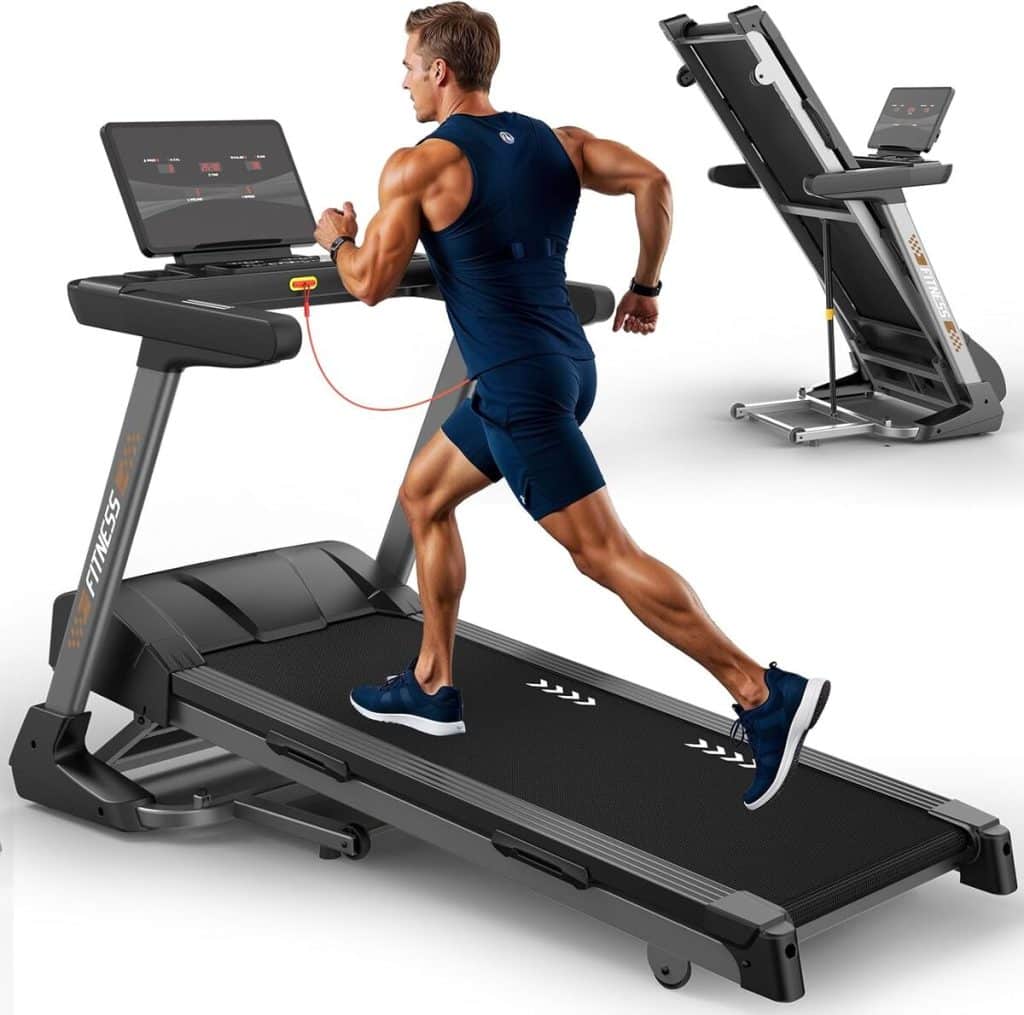 Test du tapis de course pliable CharonFit : performance et puissance robustes