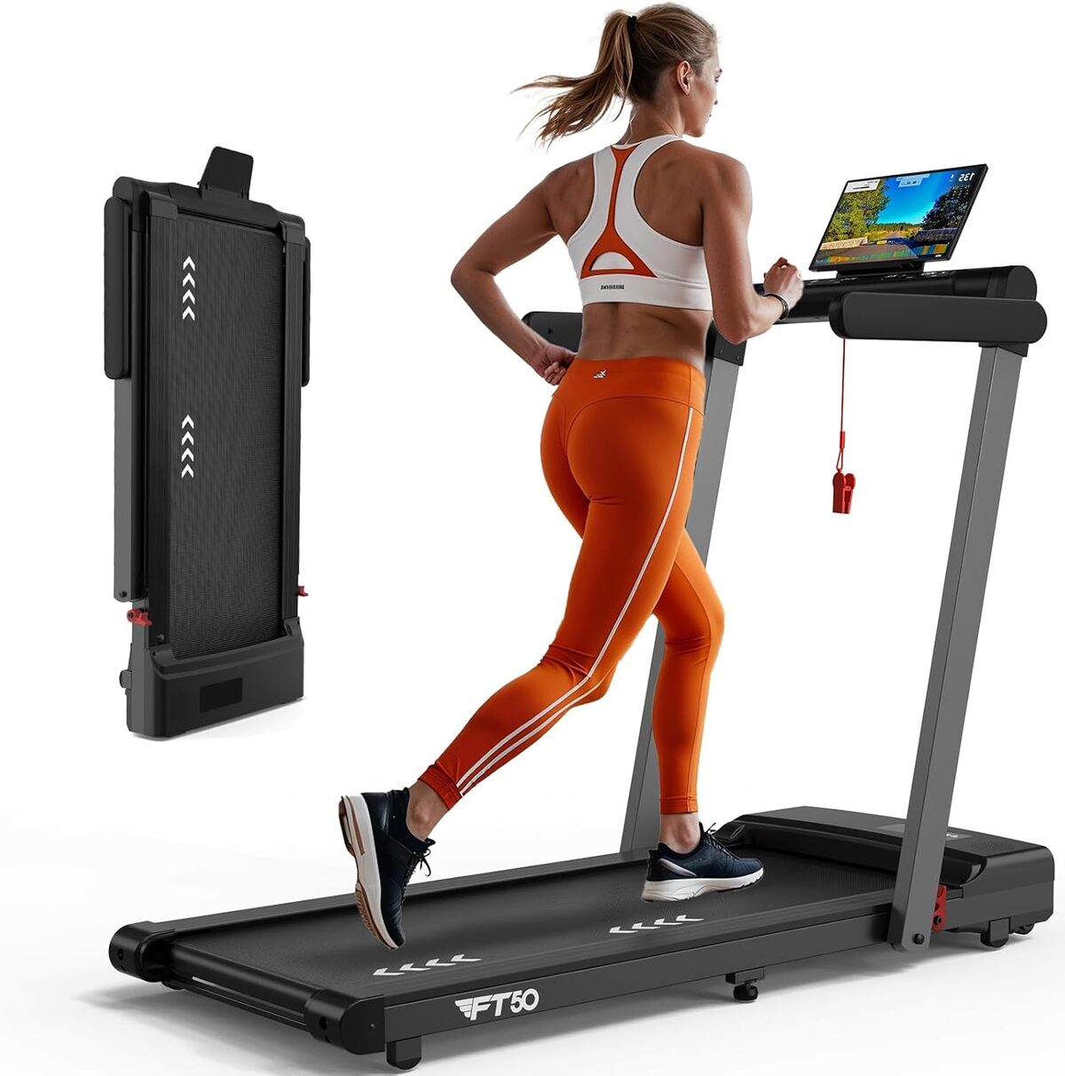 Test du tapis de marche pliable MettleMatic : puissance et connectivité