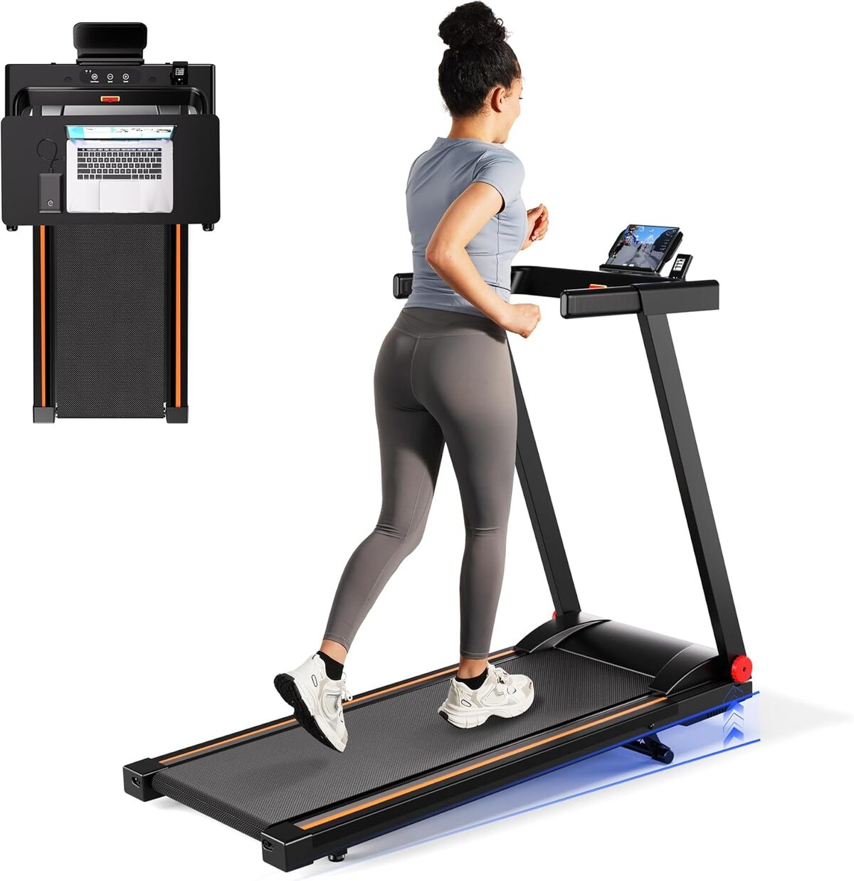 Test : tapis de course MJWW 3 CV avec inclinaison silencieuse