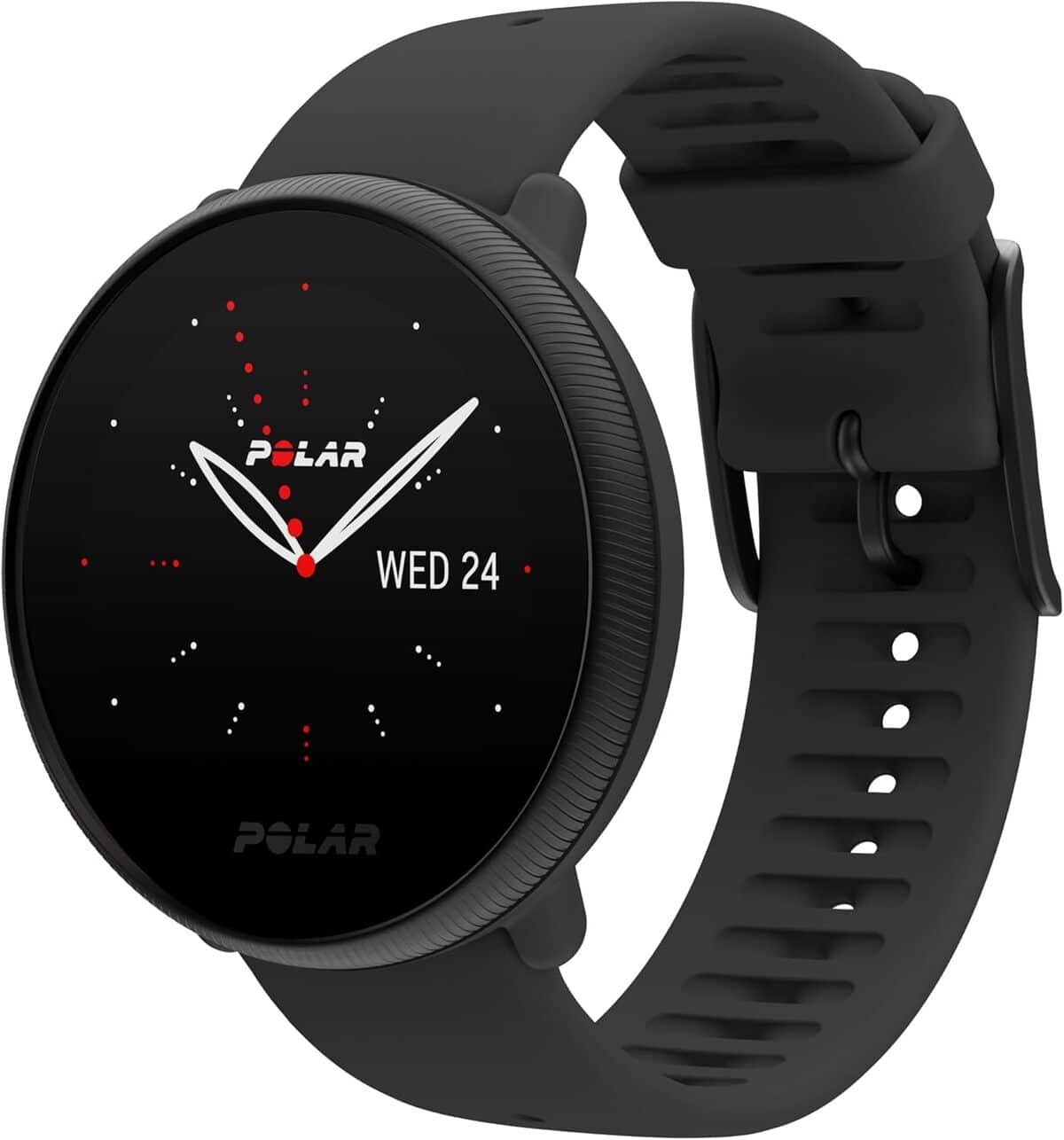 Test de la Polar Ignite2 : montre connectée Black/Pearl S-L