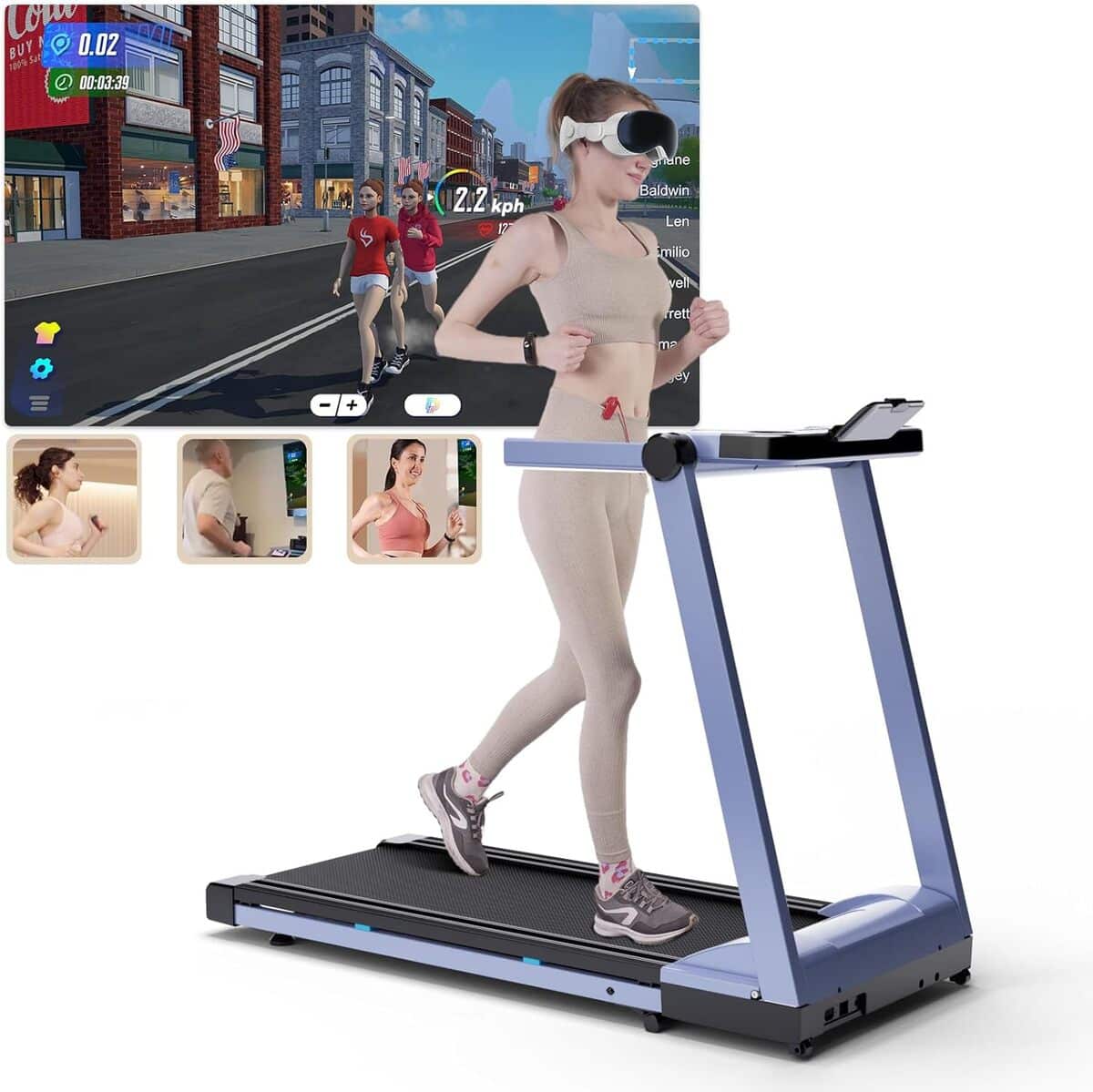 Test du tapis de course DeerRun : puissant, pliable et high-tech