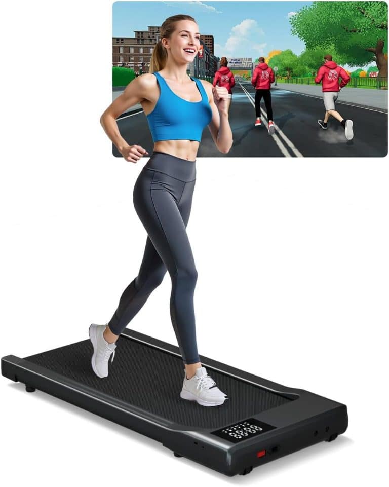 Tapis De Marche Superun 2.5HP - Tapis Roulant Pliable 136kg Avec APP Et Cours - Idéal Bureau Et Entraînement Maison