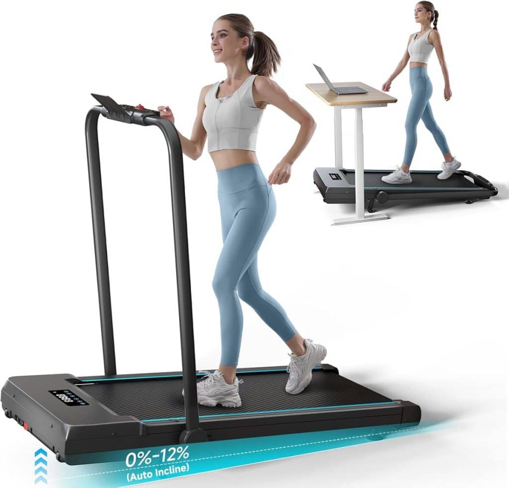 Test du tapis de marche pliable avec inclinaison automatique et télécommande