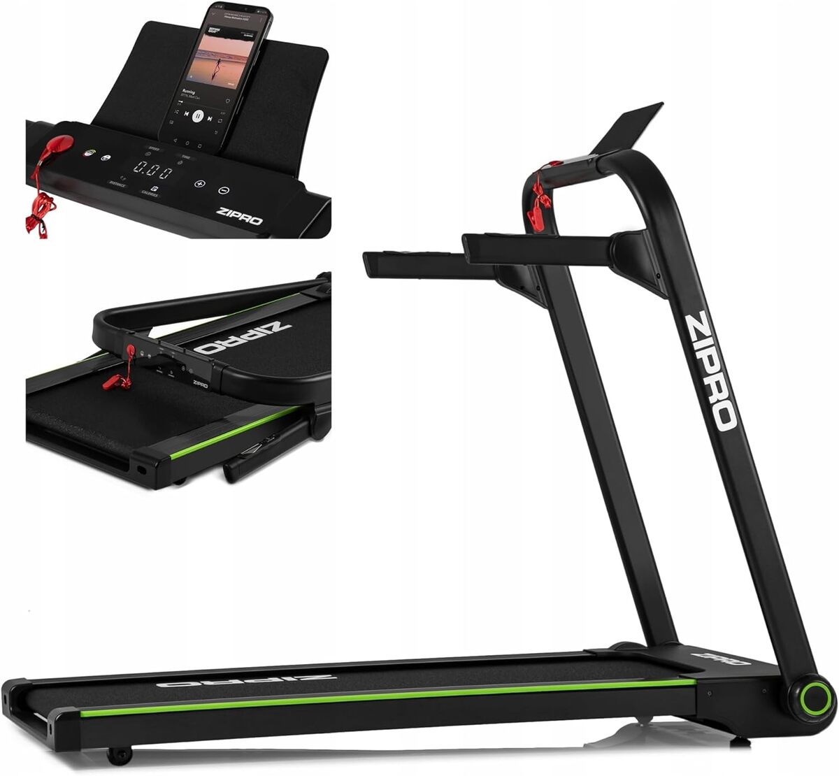 Test : zIPRO Jogger, tapis de course pliable compact et performant