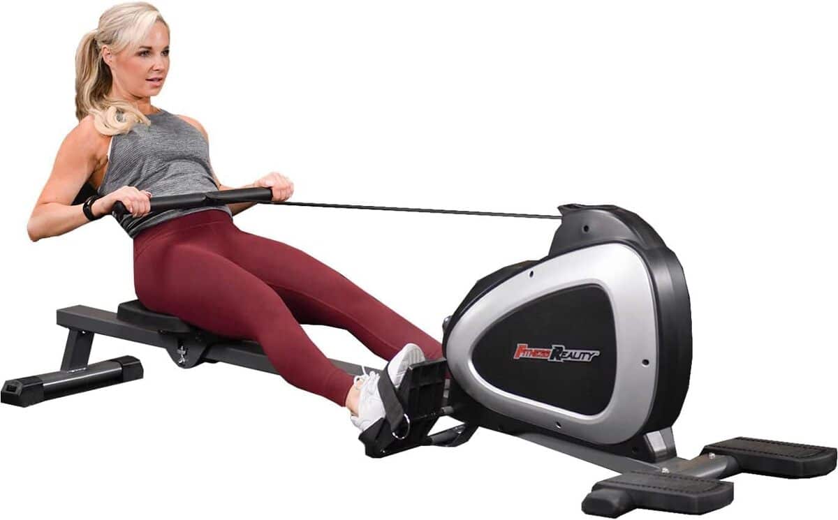 Test du rameur magnétique Fitness Reality 1000 Plus : performance et connectivité Bluetooth