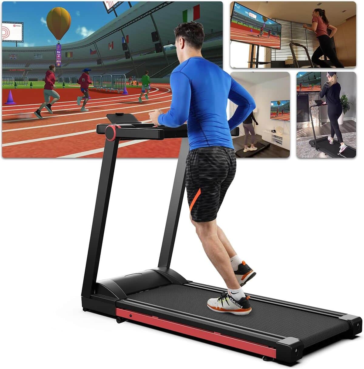 Test du tapis de course MJWW Raceable pliable 158 kg
