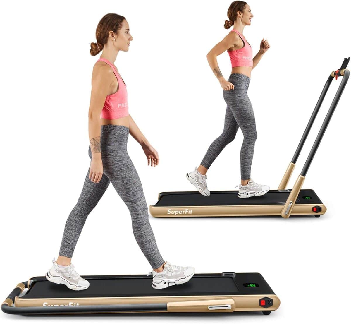 Test du tapis de course pliable Goplus Superfit 2, 25 CV : puissant et compact