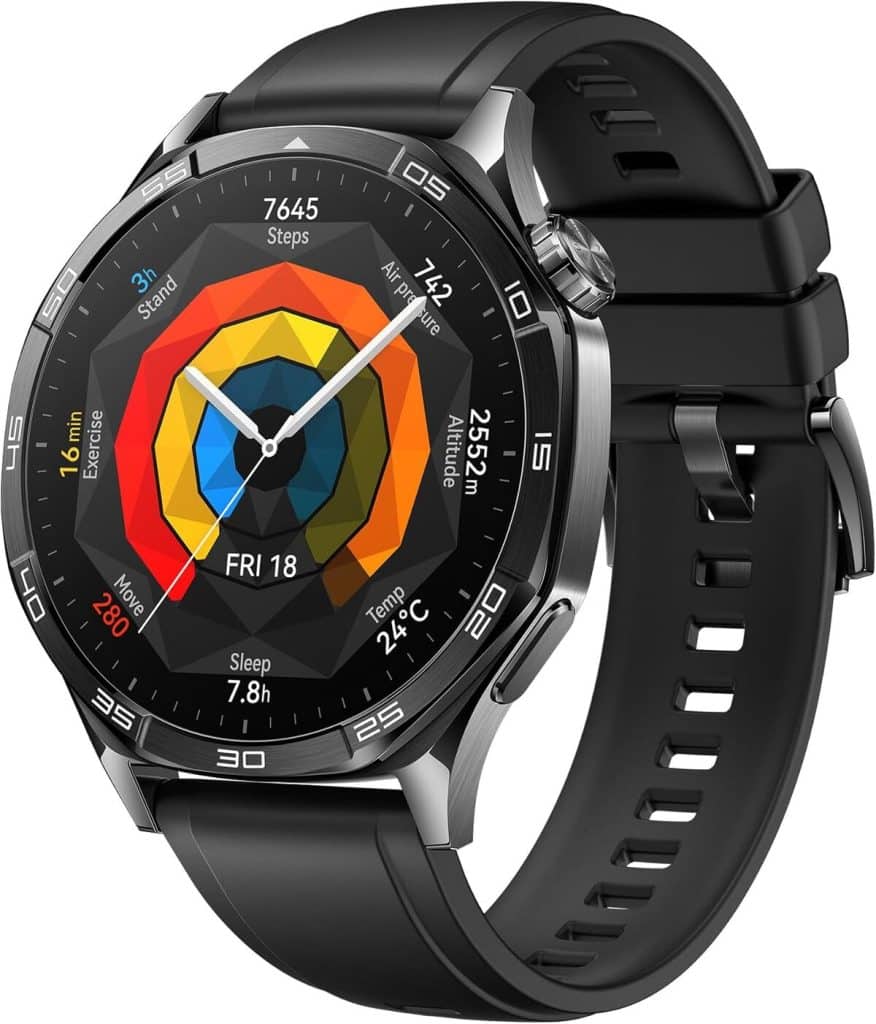 Test Huawei Watch GT 5 : élégance et endurance
