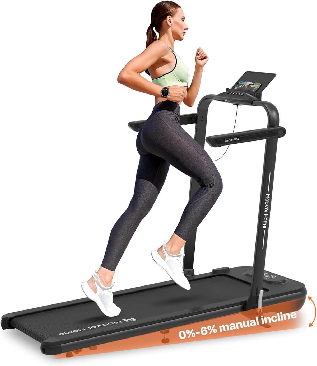 Test du Mobvoi Home Treadmill SE : tapis de course 3 en 1 inclinable