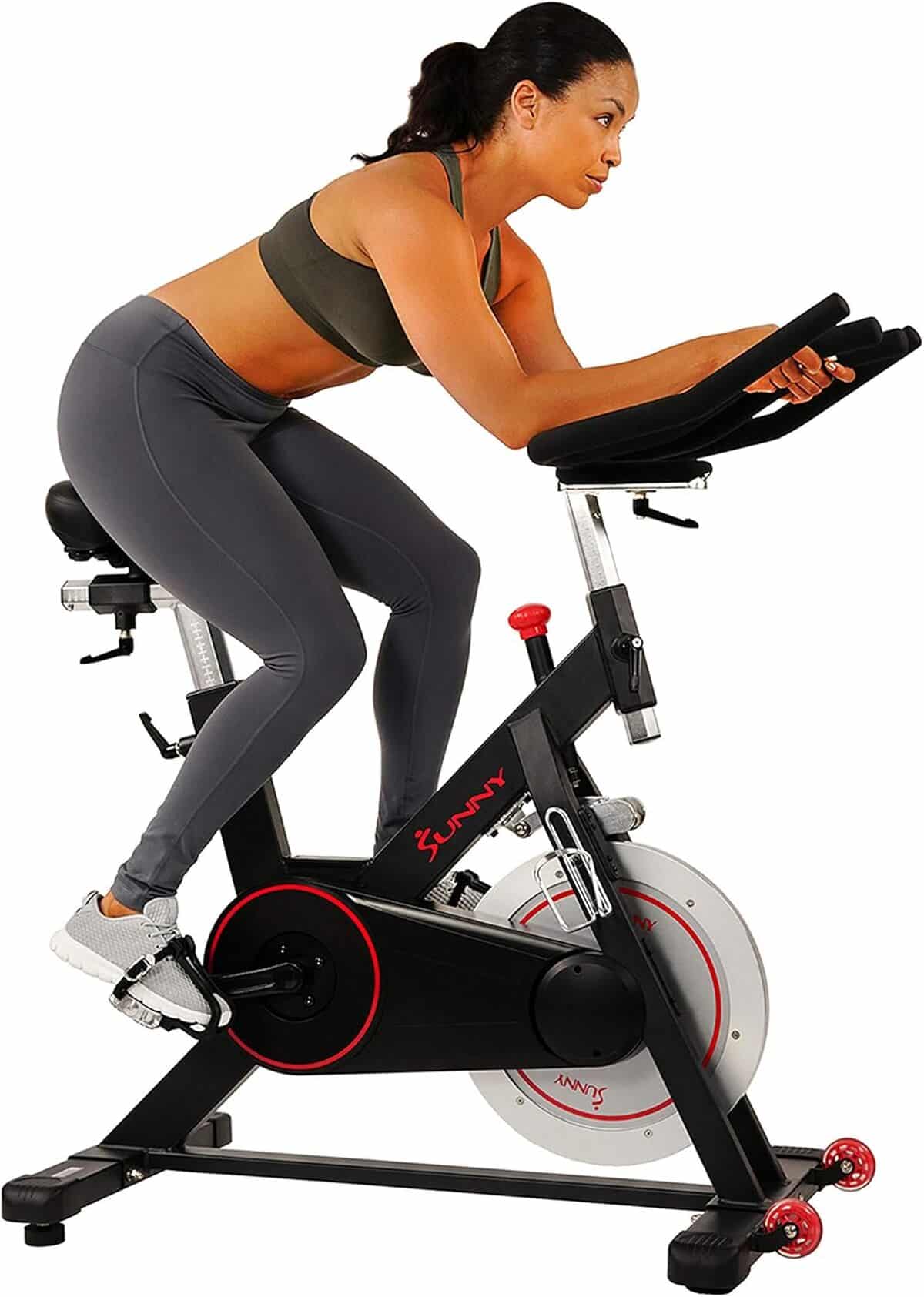 Test du vélo d'intérieur Sunny Health SF-B1805