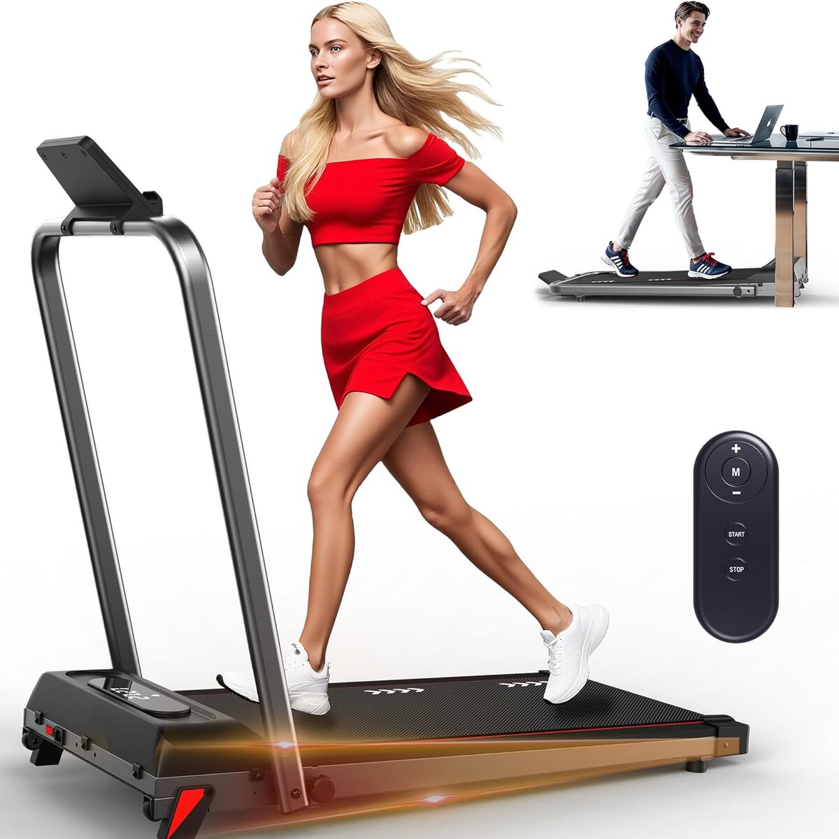 Test MaxVibe Walking Pad : puissance et inclinaison au rendez-vous