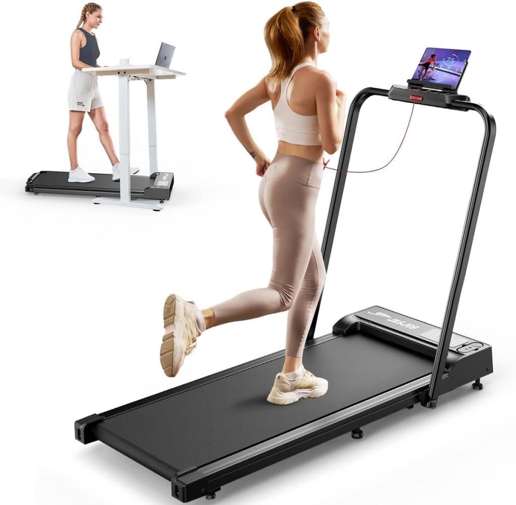 Test : tapis de course pliable 2 en 1 10 km/h avec commandes à distance