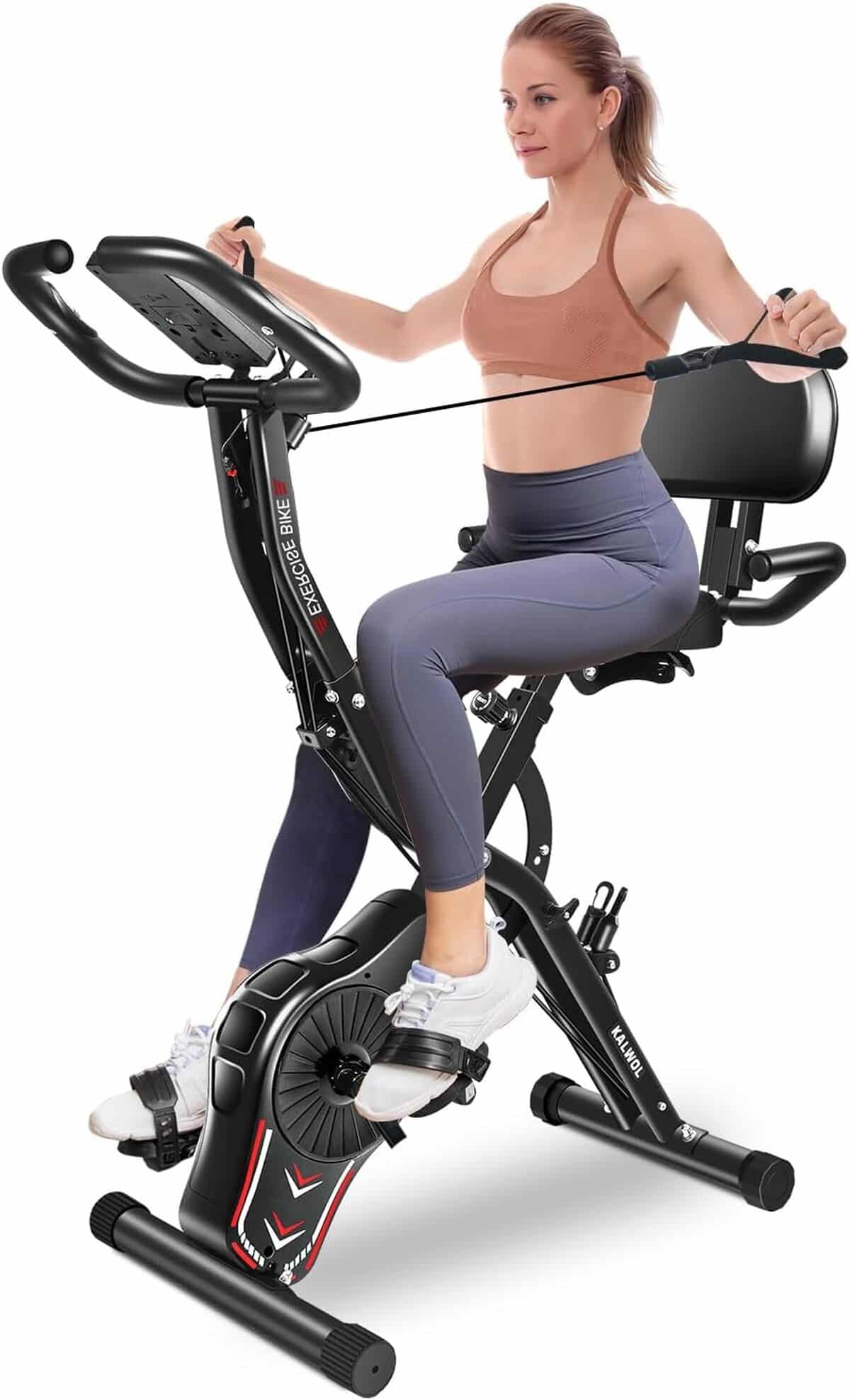 Test : vélo d'appartement pliable 5 en 1 Kalwol