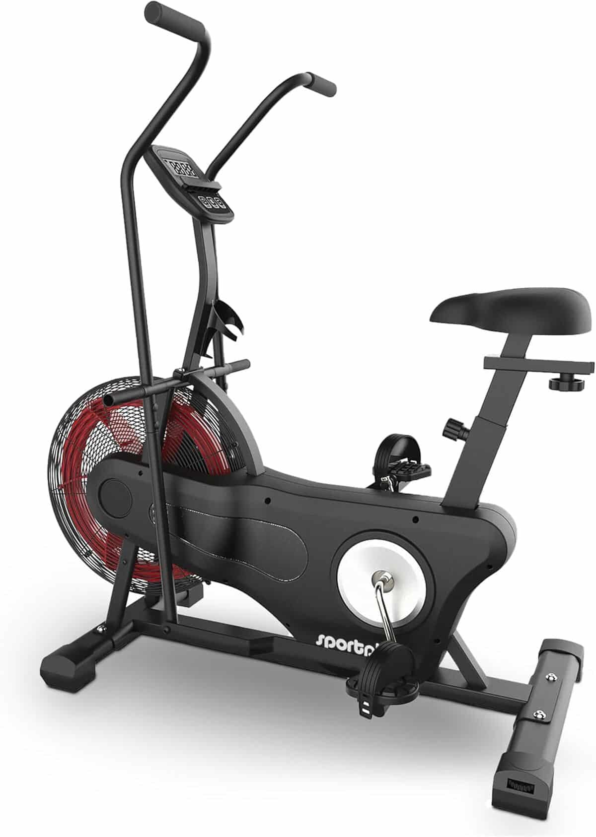 Test : vélo d'appartement SportPlus résistance à l'air 135 kg
