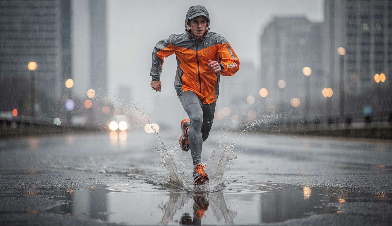 Bien s'équiper pour courir sous la pluie : conseils et astuces