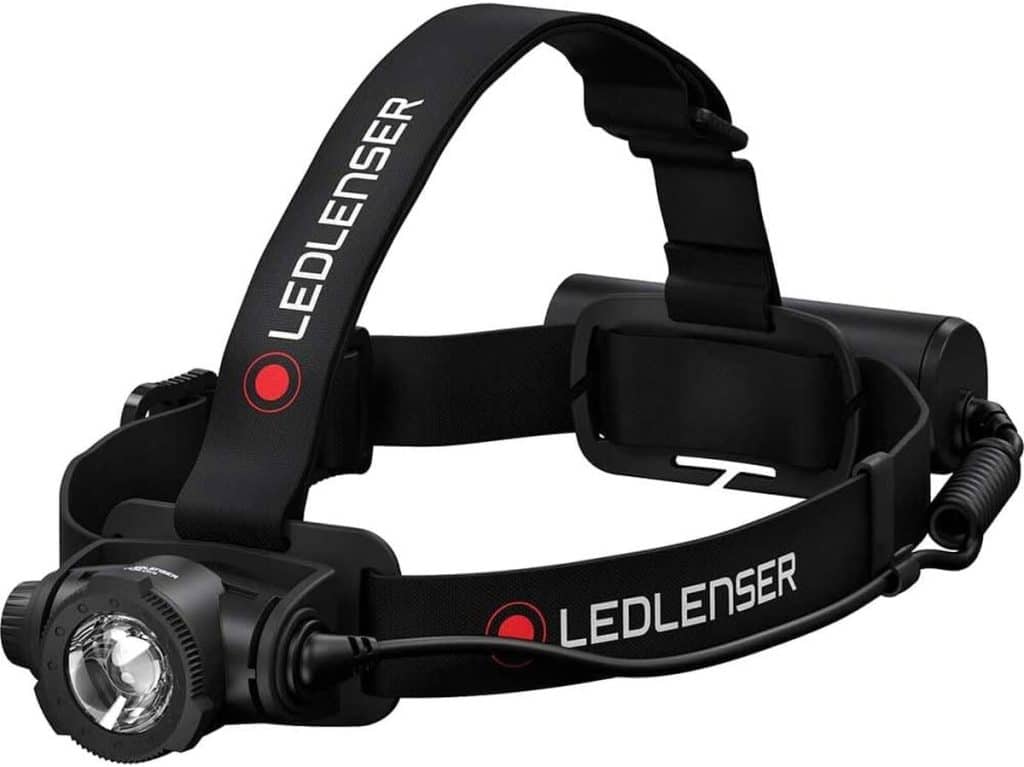 Test de la lampe frontale Ledlenser H7R Core 1200 lumens