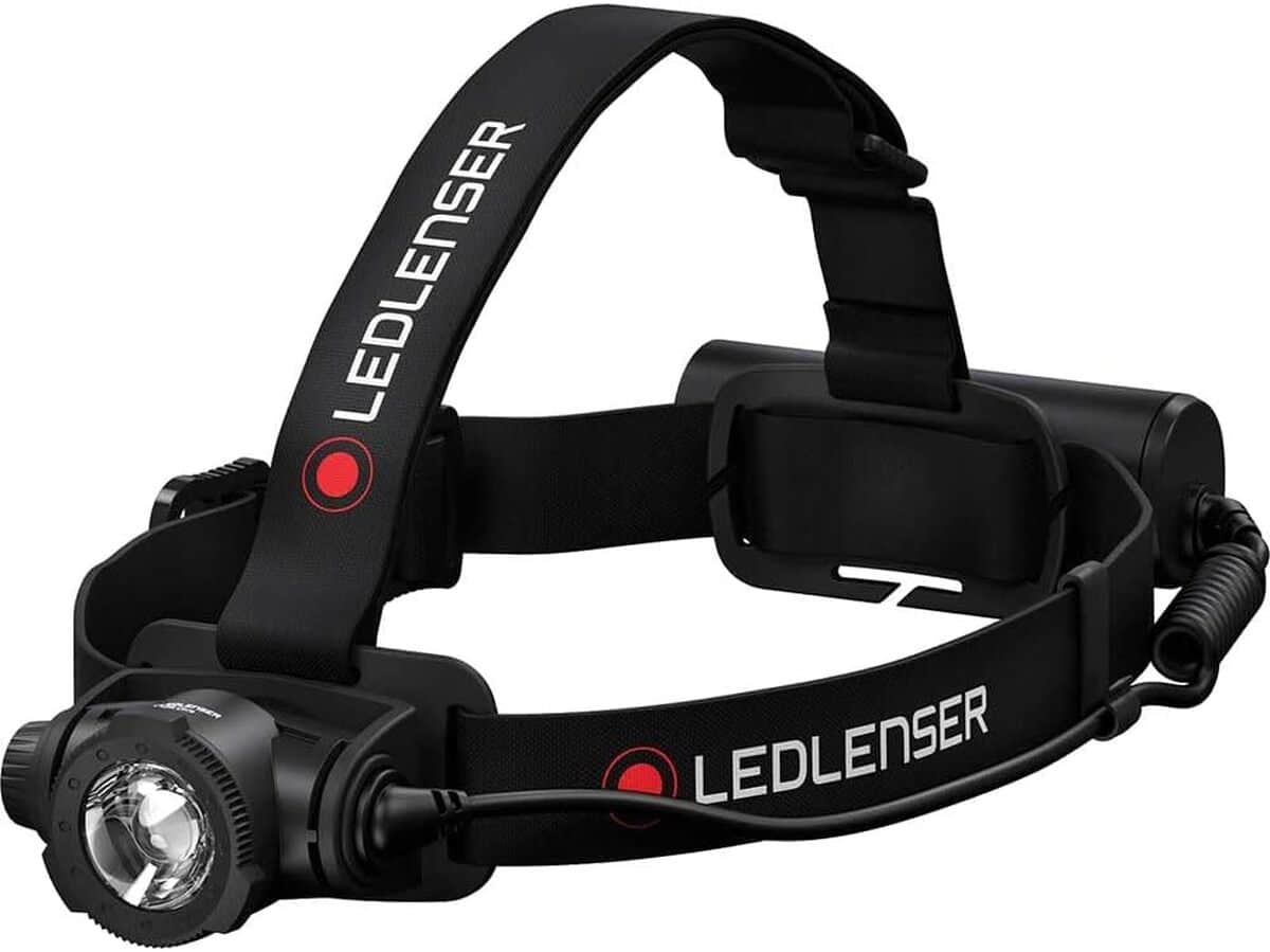 Test de la lampe frontale Ledlenser H7R Core 1200 lumens