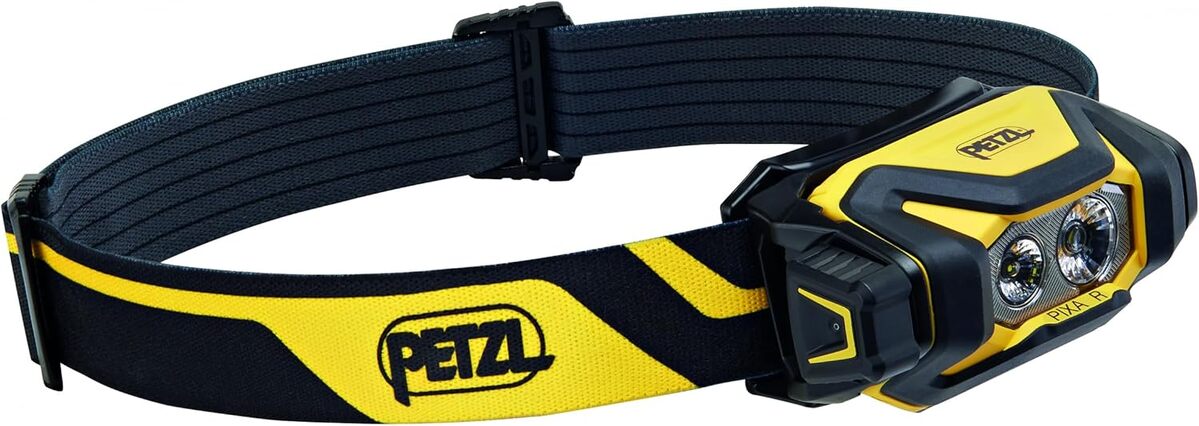 Test de la lampe frontale Petzl Pixa R : puissance et étanchéité