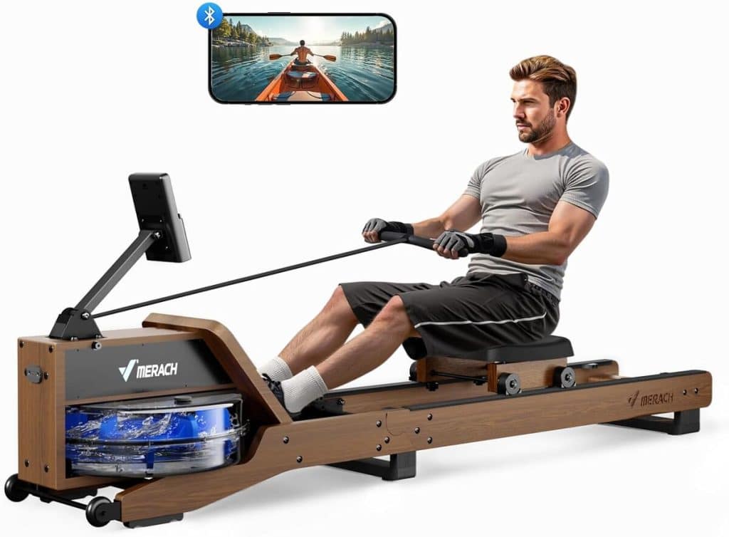 Test du rameur MERACH R23 : pliable et confortable