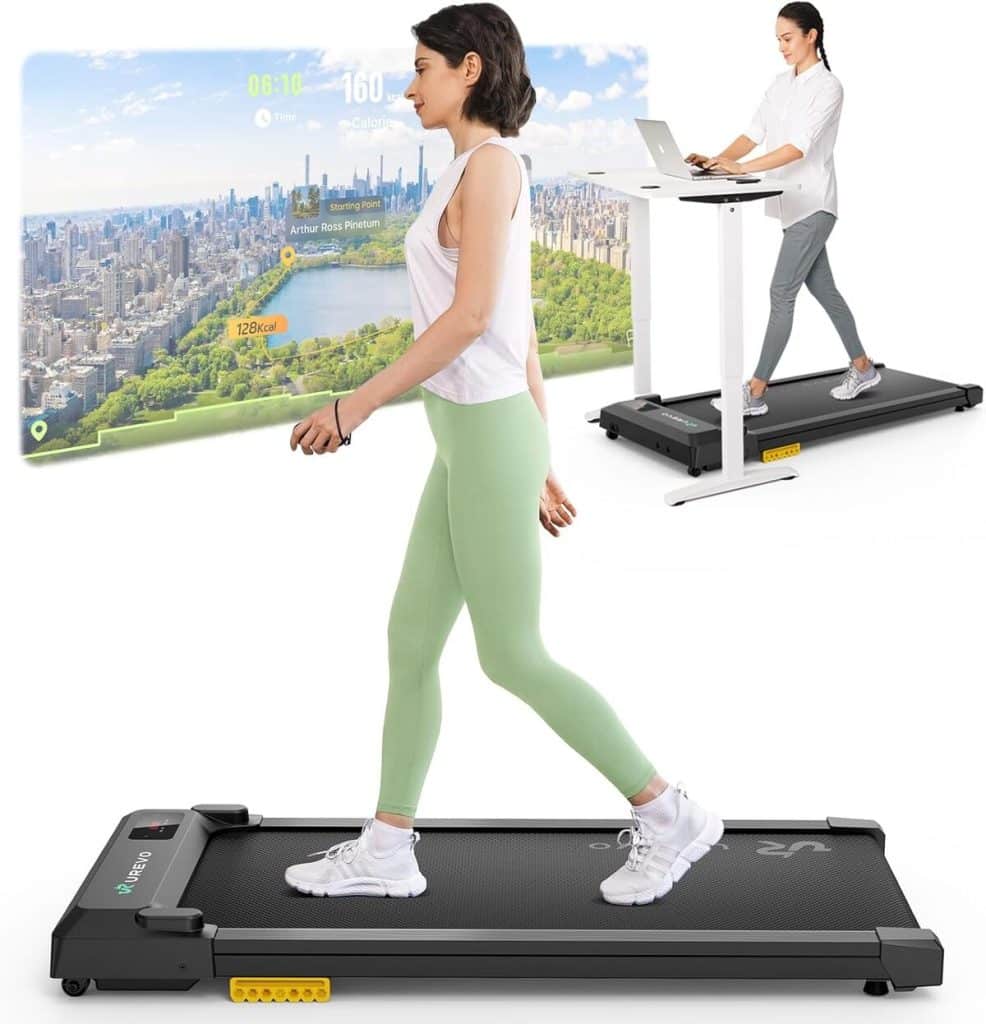 Test tapis de marche UREVO : compact et silencieux pour maison et bureau