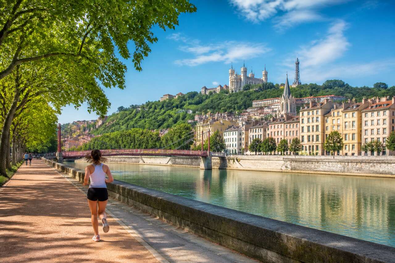 Les meilleurs spots pour courir à Lyon