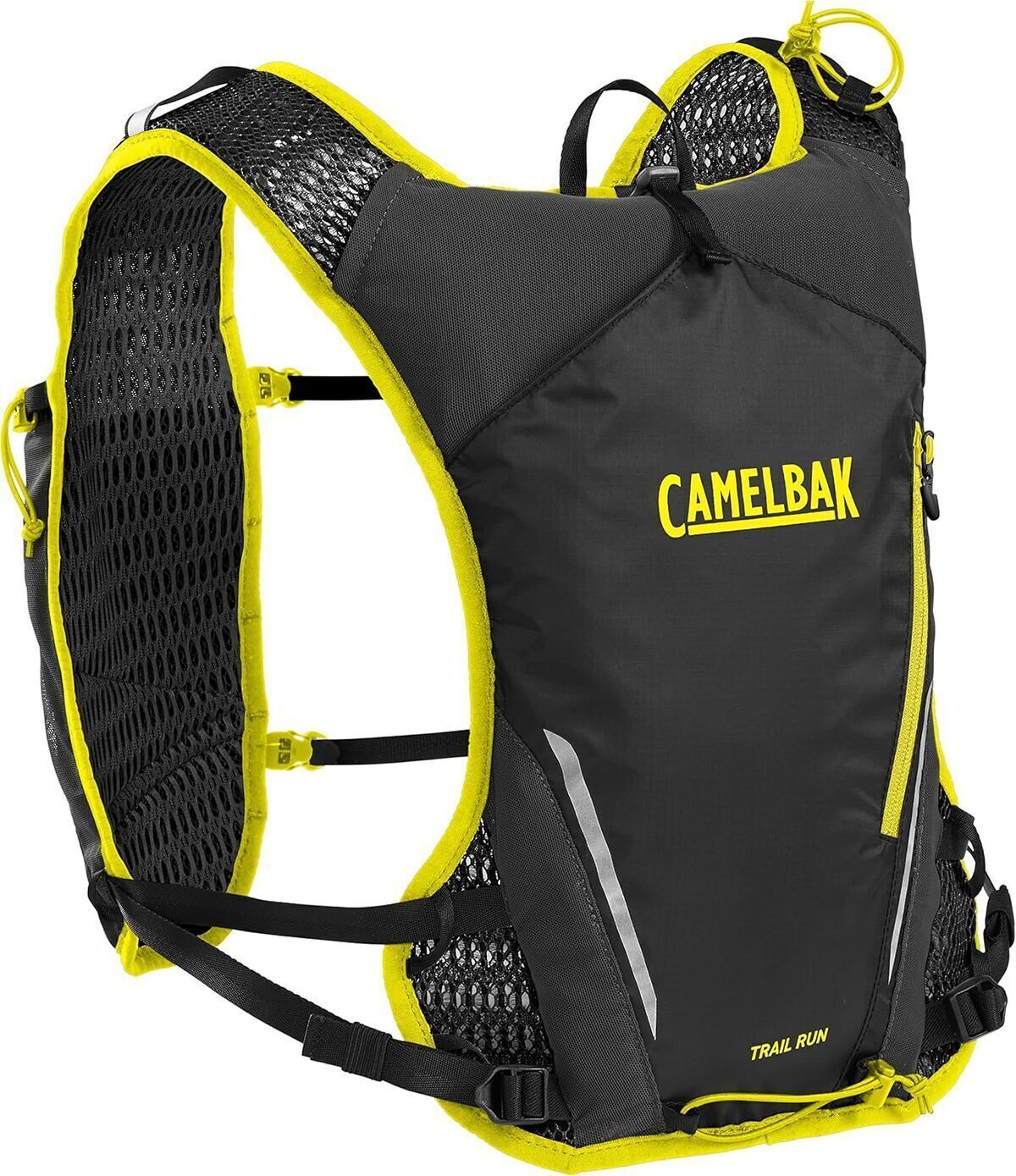 Test du gilet d'hydratation CamelBak Trail Run noir/jaune