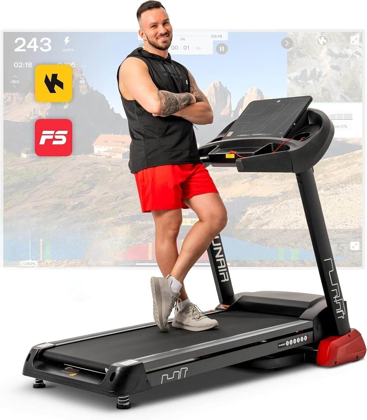 Test : tapis de course HOP-Sport Runair HS-3500LB, 3, 5 CV