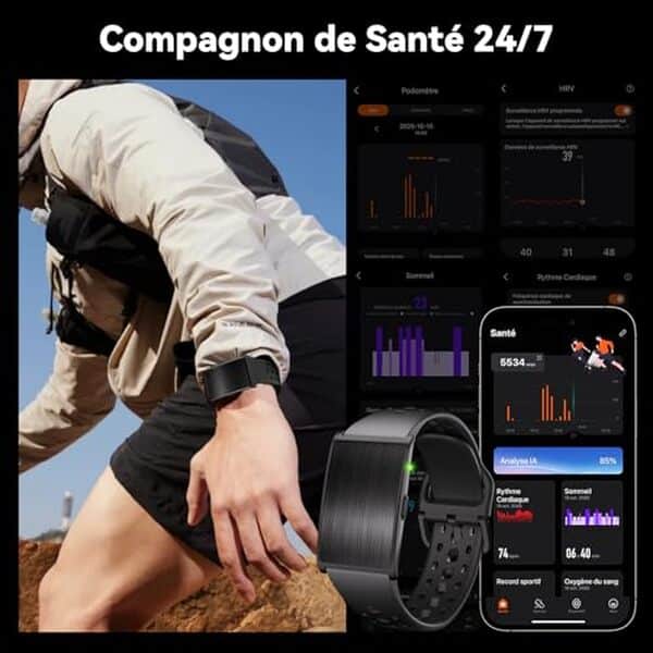 Découvrez notre test du bracelet iSo Tech avec suivi fitness avancé et 60 jours d'autonomie. Avis, performances et comparatif du meilleur bracelet connecté. 