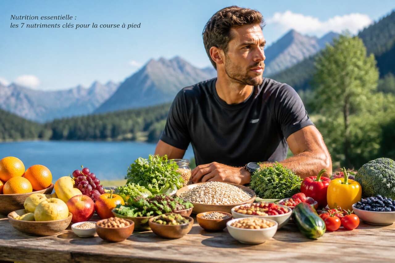 Les 7 nutriments essentiels et leur rôle en course à pied Les 7 nutriments essentiels et leur rôle en course à pied