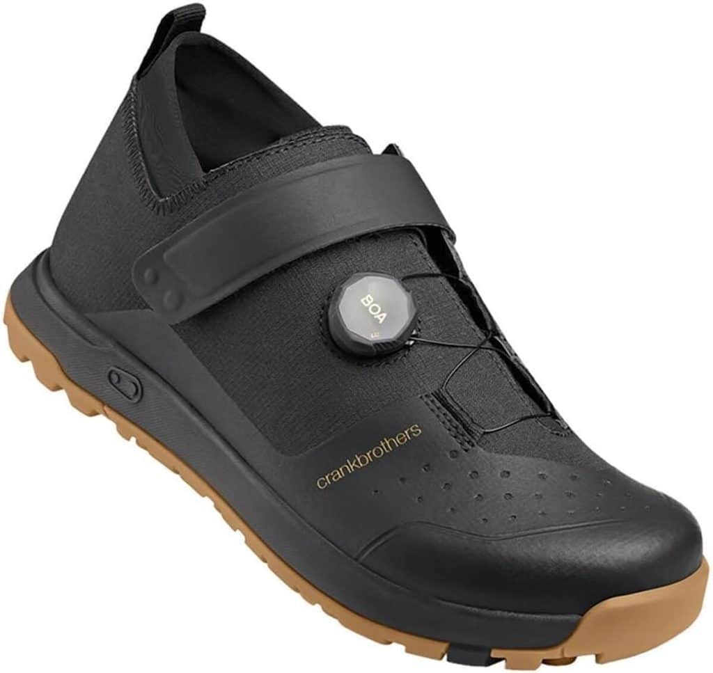 Test des chaussures crankbrothers mallet trail boa noir/or