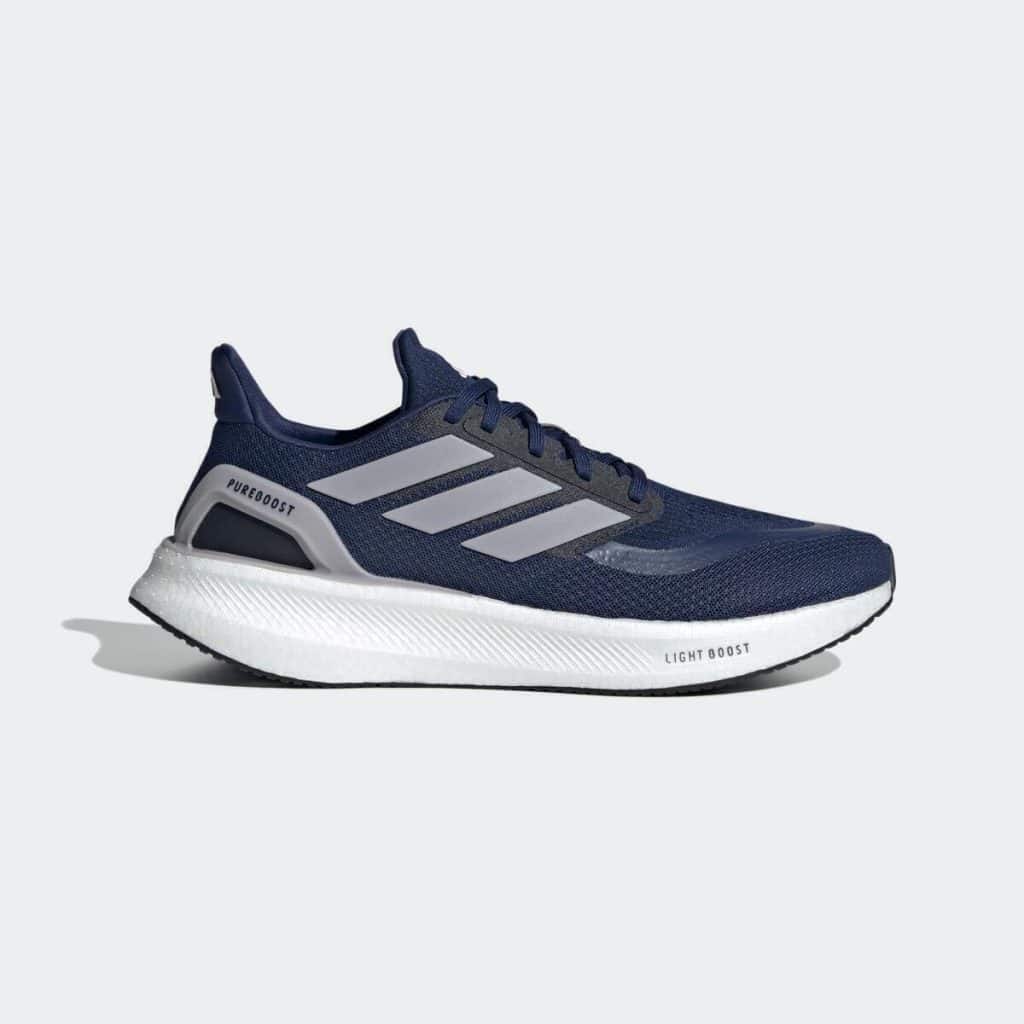 Test : chaussures running adidas Pureboost 5 bleu chez Decathlon