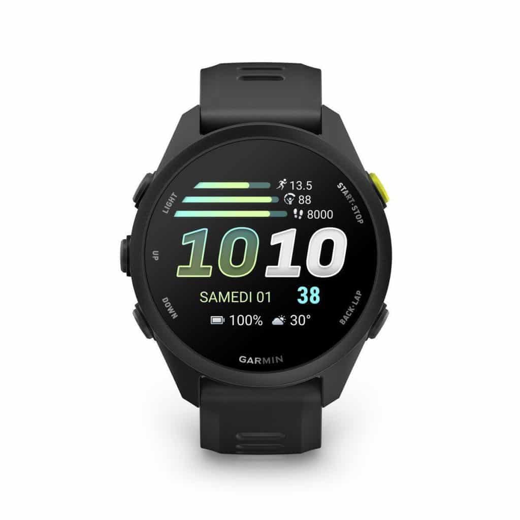 Test de la montre connectée GPS Decathlon Garmin Forerunner 70